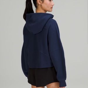 Oversized scuba half zip NWT